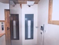 indoor, wall, door, plumbing fixture, shower, mirror, tap, interior, door handle